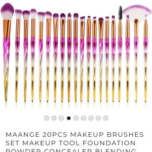 MAANGE 20PCS MAKEUP BRUSHES SET MAKEUP